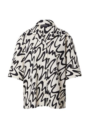 Monki Camicia da donna 'Lexi'  bianco / nero