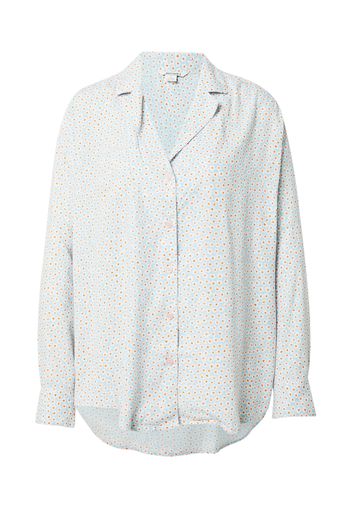 Monki Camicia da donna 'Madelene'  blu chiaro / caramello / offwhite