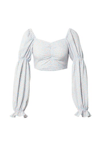 Monki Camicia da donna 'Noelle'  turchese / nudo / arancione