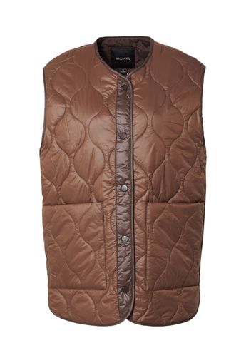 Monki Gilet 'Kaia'  marrone / marrone scuro