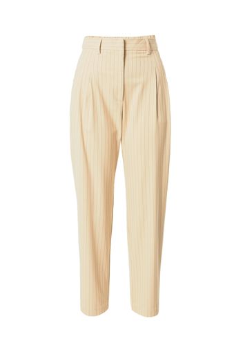 Monki Pantaloni con pieghe 'Tyra'  beige / marrone