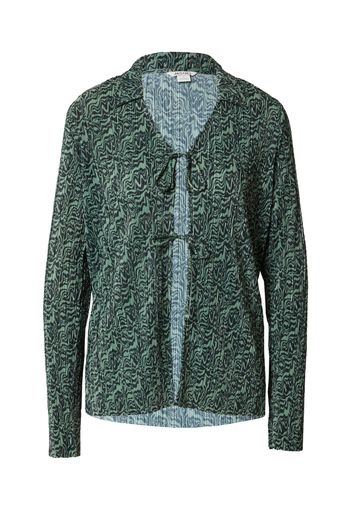 Monki Camicia da donna 'Ariel'  smeraldo / verde scuro