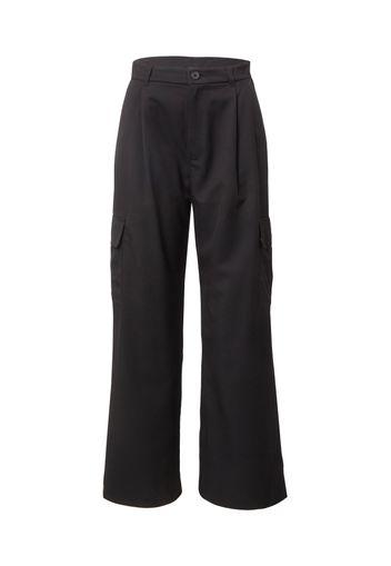 Monki Pantaloni con pieghe 'Emeline'  nero