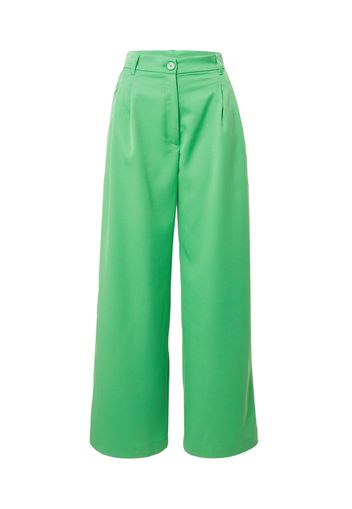 Monki Pantaloni con pieghe 'Ginny'  verde chiaro