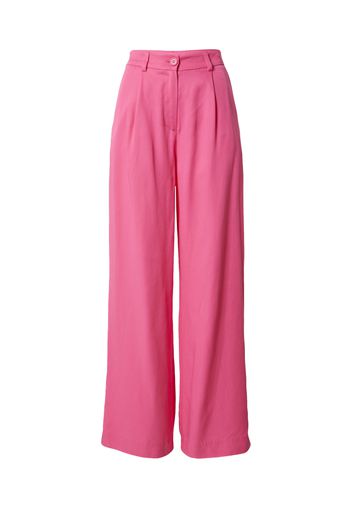 Monki Pantaloni con pieghe 'Danny'  rosa