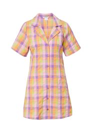 Monki Abito camicia 'Maja'  lilla / rosa / arancione / canna