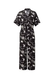 Monki Tuta jumpsuit 'Kalolo'  nero / bianco