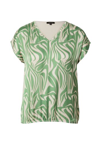 MORE & MORE Camicia da donna  crema / verde