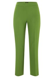 MORE & MORE Pantaloni con piega frontale  verde erba