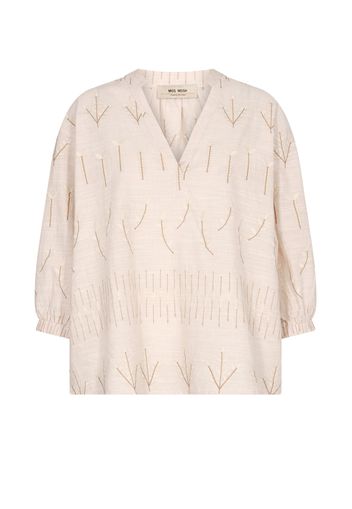 MOS MOSH Camicia da donna 'Nadine'  beige / sabbia