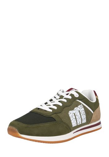 MTNG Sneaker bassa 'METRO'  beige scuro / cachi / oliva / borgogna / bianco