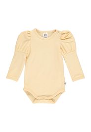 Müsli by GREEN COTTON Tutina / body per bambino 'Cozy me'  giallo chiaro