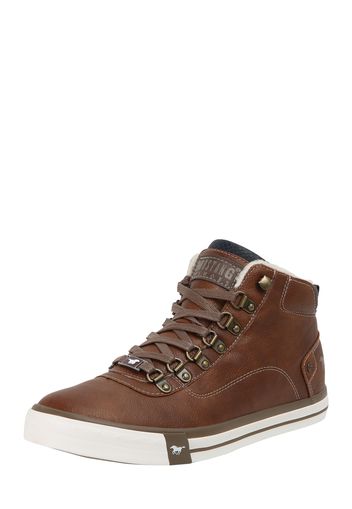 MUSTANG Sneaker alta  cognac