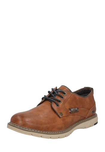 MUSTANG Scarpa stringata sportiva  cognac