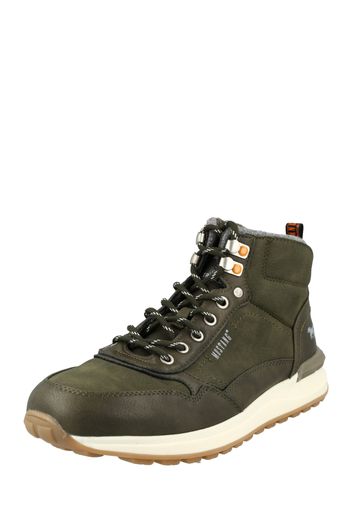 MUSTANG Boots stringati  verde scuro