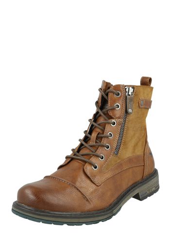 MUSTANG Boots stringati  marrone