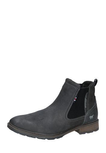 MUSTANG Boots chelsea  grigio scuro / nero / bianco