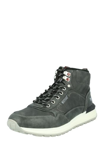 MUSTANG Boots stringati  grigio scuro