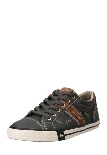 MUSTANG Sneaker bassa  marrone / grigio scuro