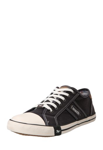 MUSTANG Sneaker bassa  cognac / nero / bianco