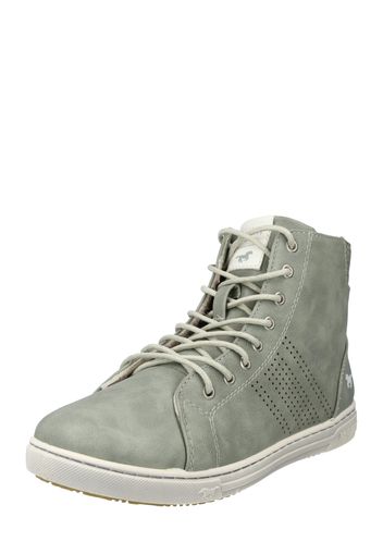 MUSTANG Sneaker alta  verde / bianco