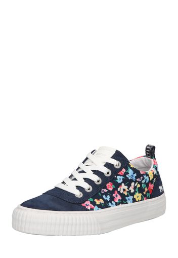 MUSTANG Sneaker bassa  blu chiaro / blu scuro / giallo / rosa