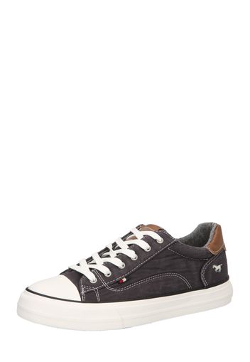 MUSTANG Sneaker bassa  marrone / nero / bianco