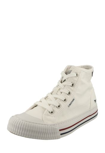 MUSTANG Sneaker alta  grigio scuro / bianco naturale