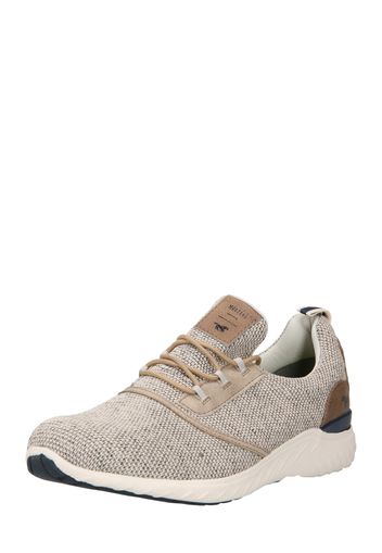 MUSTANG Sneaker bassa  marrone / grigio sfumato