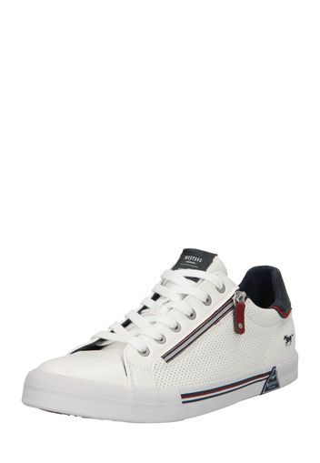 MUSTANG Scarpa stringata sportiva  navy / rosso / nero / bianco