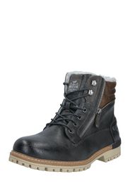 MUSTANG Boots stringati  marrone scuro / antracite