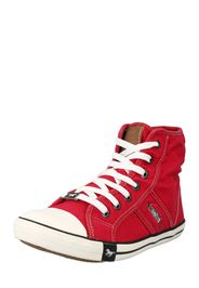 MUSTANG Sneaker alta  rosso / bianco