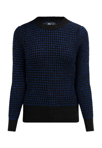 myMo at night Pullover  blu / nero