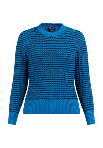 myMo at night Pullover  blu / nero