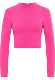 myMo at night Pullover  rosa neon