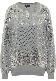 myMo at night Pullover  grigio argento