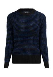 myMo at night Pullover  blu / nero