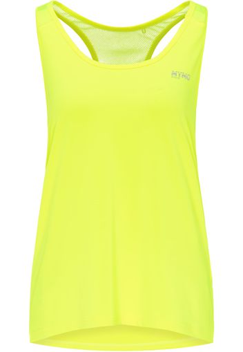 myMo ATHLSR Top  giallo neon / grigio