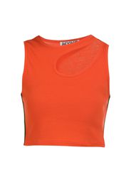 myMo ATHLSR Top sportivo  verde neon / nero / arancione neon