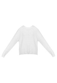 myMo NOW Pullover  bianco lana