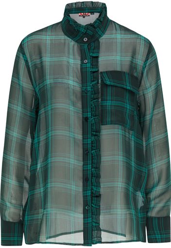 myMo ROCKS Camicia da donna  verde scuro / menta