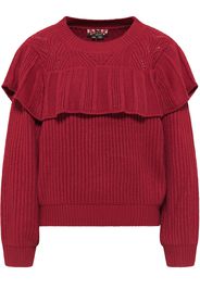 myMo ROCKS Pullover  rosso rubino