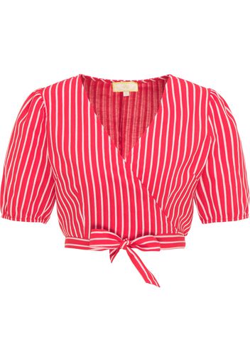 MYMO Camicia da donna  rosso / bianco