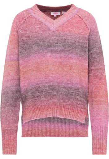 MYMO Pullover  rosa sfumato / lilla scuro / arancione sfumato