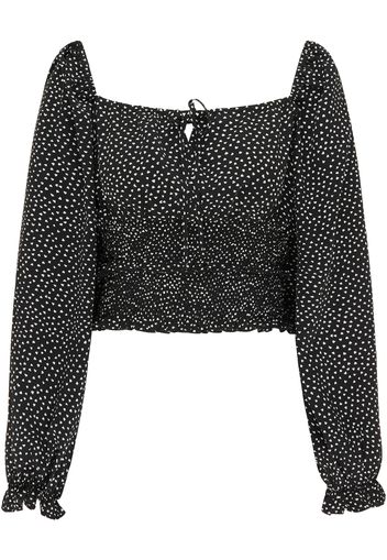 MYMO Camicia da donna  nero / bianco