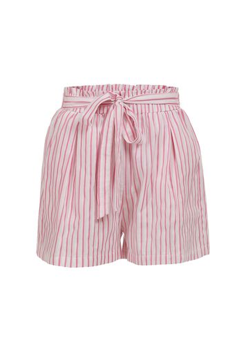 MYMO Pantaloni  rosa / bianco