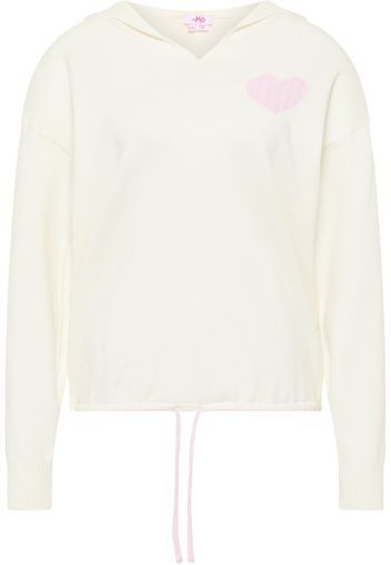 MYMO Pullover  rosa chiaro / bianco