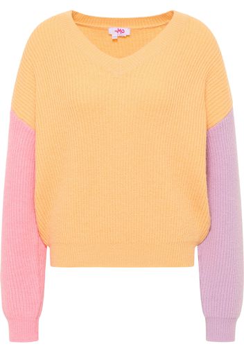 MYMO Pullover  lilla / arancione scuro / rosa