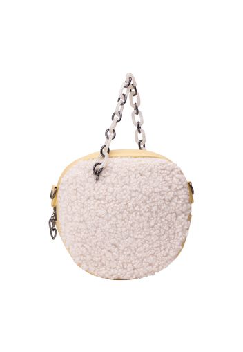 MYMO Borsa a mano  crema / marrone chiaro / grigio argento