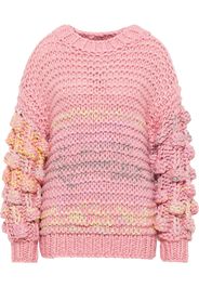 MYMO Pullover extra large  rosa / giallo / grigio / arancione